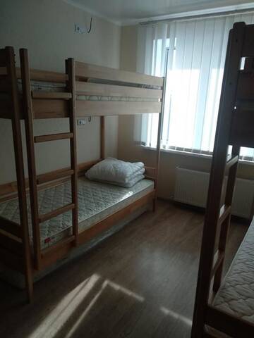 Фото номера Кровать в общем номере с 4 кроватями Хостелы Hostel "Ingulets" г. Volʼnaya Karpovka 7