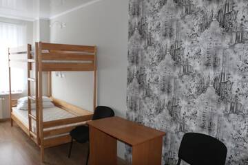 Фото номера Кровать в общем 6-местном номере Хостелы Hostel "Ingulets" г. Volʼnaya Karpovka 3